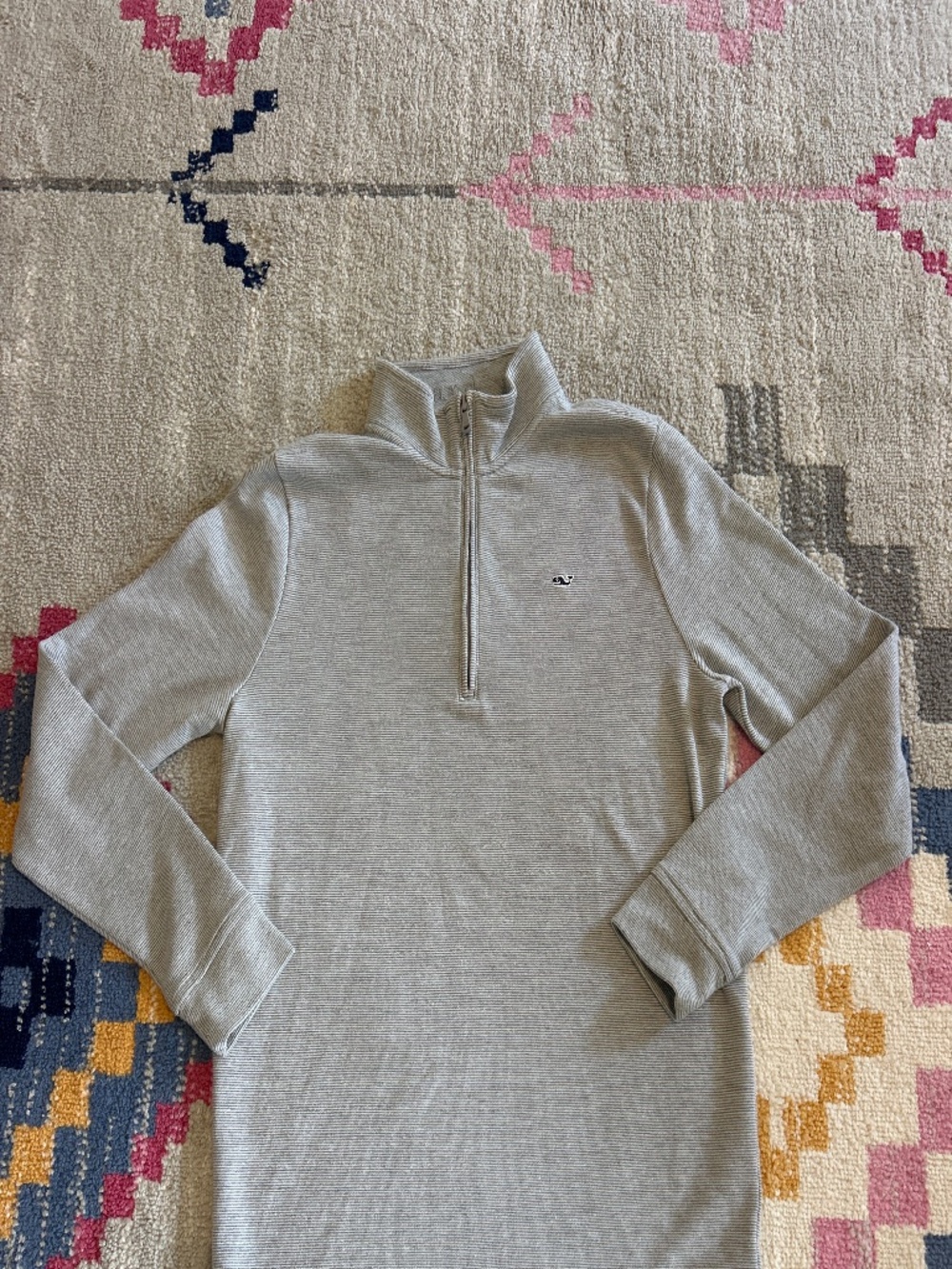 Vineyard Vines Boys Quarter-Zip Pullover – Size XL